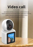 2MP Full HD WIFI Video Calling PT Camera with one-click call anthropomorphic detection by Mobile APP