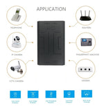 12V1A AC to DC Mini Adapter Uninterrupted Power Supply UPS Provide Emergency Power Backup to CCTV Camera with Battery Built-in