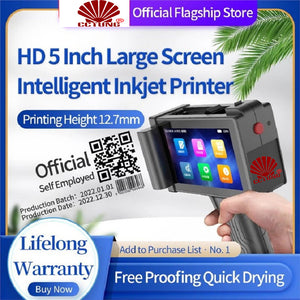 Portable Handheld Intelligent Inkjet Printer Meet the needs of customers using a variety of ink cartridge types_1