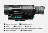 Infrared Digital Video Monocular Camera with Night Vision Telescope 5X Optical & 8X Digital Zoom