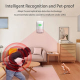 Smart Wifi Tuya APP PIR Motion Sensor with Intelligent Human Body Movement Recognition & Wide Range PET Proof Infrared Detector